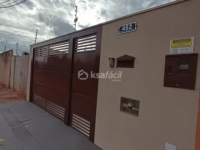 Casa com 125m² 2 quartos e 1 banheiro, para alugar, no bairro Conjunto Parati II em Campo Grande