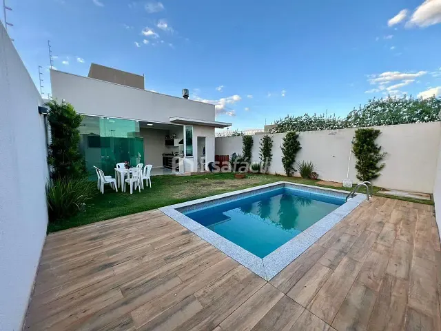 Casa com 276m² 3 quartos e 2 banheiros, à venda, no bairro Água Limpa Park em Campo Grande