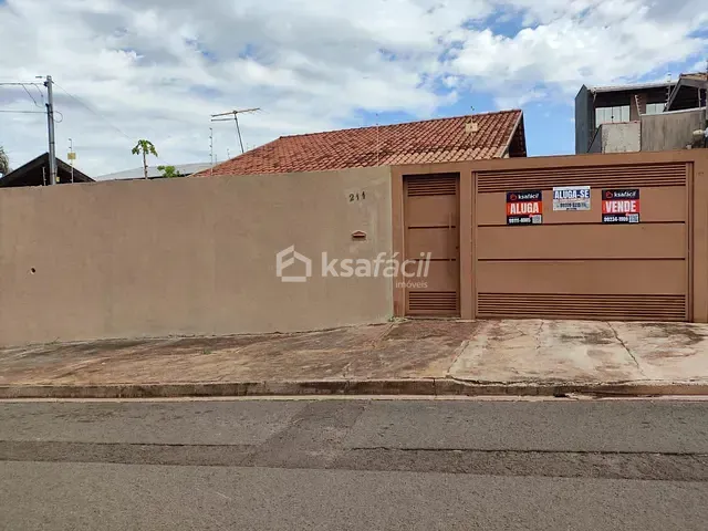 Casa com 364m² 2 quartos e 2 banheiros, à venda ou para alugar, no bairro Jardim Oracília em Campo Grande