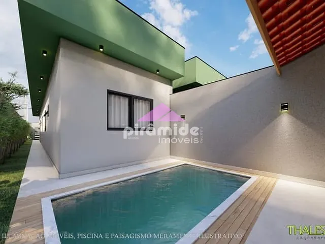 Casa com 147m² 2 quartos e 2 banheiros, à venda, no bairro Balneário Recanto do Sol em Caraguatatuba