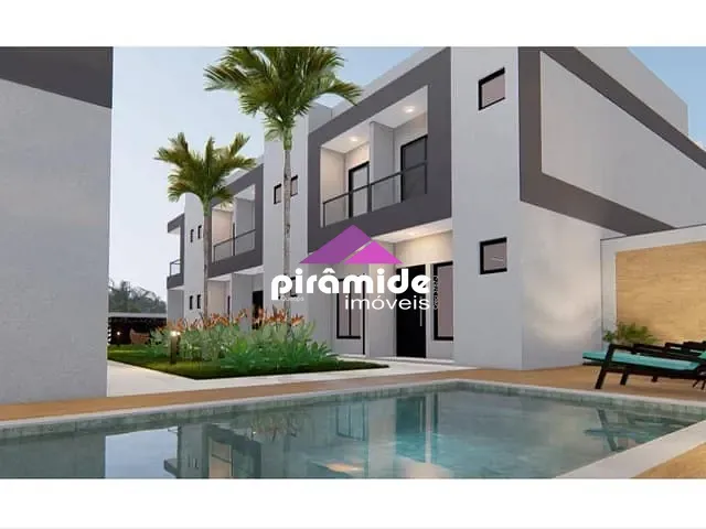 Casa com 98m² 2 quartos e 2 banheiros, à venda, no bairro Capricórnio II em Caraguatatuba