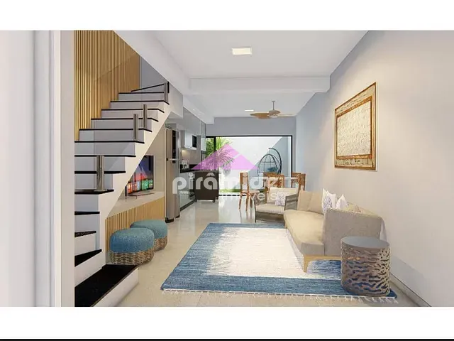 Casa com 76m² 2 quartos e 2 banheiros, à venda, no bairro Capricórnio em Caraguatatuba