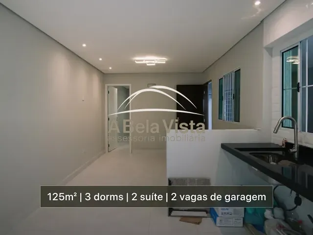 Casa com 125m² 3 quartos e 3 banheiros, à venda, no bairro Cipava em Osasco