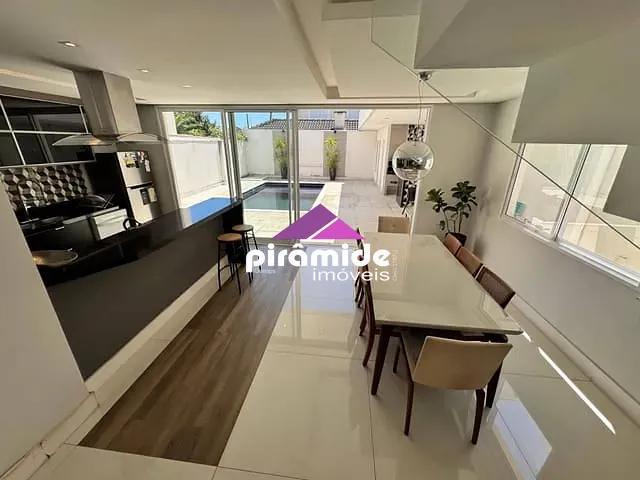 Casa com 250m² 3 quartos e 5 banheiros, para alugar, no bairro Urbanova em São José dos Campos