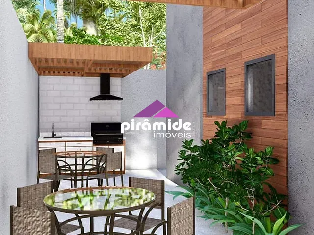 Casa com 47m² 2 quartos e 1 banheiro, à venda, no bairro Massaguaçu em Caraguatatuba