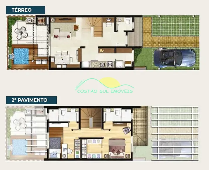 Casa, 2 quartos, 78 m² - Foto 26
