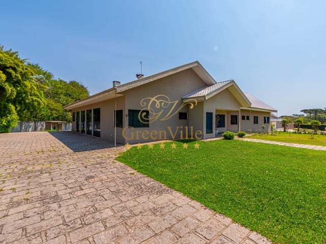Foto do Casa - Quatro Barras, Pousada,  Casa térrea, 500m², condomínio fechado, em terreno privativo de 3.504m², composta de 4 suítes, à venda, Paraná | Imobiliária GreenVille