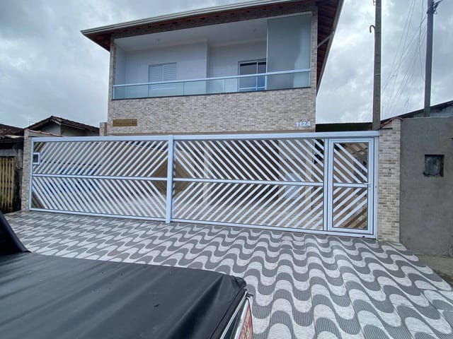 Foto do Casa - Casa de Condomínio à venda no Jardim Melvi, Praia Grande, SP | Volpi Negócios Imobiliários