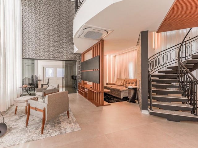 Foto do Casa - Santa Felicidade, Casa no Condominio Reserva Alameda, finamente decorada, 4 suítes, 4 vagas, piscina aquecida, venda, Curitiba, PR | Imobiliária GreenVille