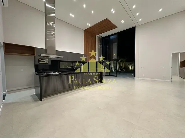 Casa com 420m² 3 quartos e 5 banheiros, à venda, no bairro Residencial Estoril Premium em Bauru
