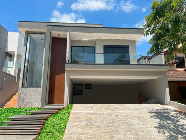 Foto do Casa - Casa mobiliada em Condomínio à venda, Villaggio Capríccio, Louveira, SP. | Ravazi Imóveis