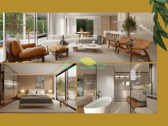 Casa com 180m² 3 quartos e 4 banheiros, à venda, no bairro Cacupé em Florianópolis