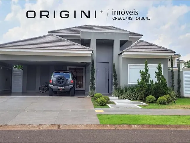 Casa com 612m² 3 quartos e 4 banheiros, à venda, no bairro Residencial Damha I em Campo Grande