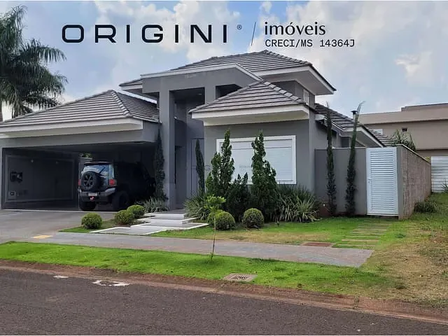 Casa com 612m² 3 quartos e 4 banheiros, à venda, no bairro Residencial Damha I em Campo Grande
