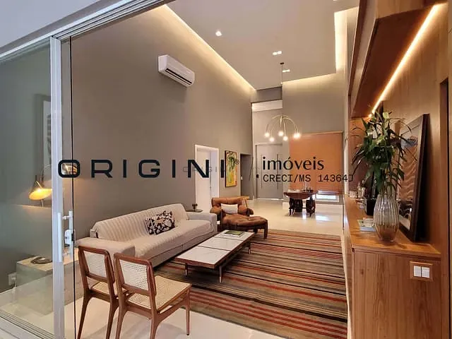 Casa com 612m² 3 quartos e 4 banheiros, à venda, no bairro Residencial Damha I em Campo Grande