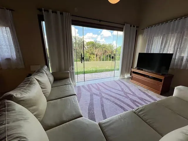 Casa com 5500m² 5 quartos e 5 banheiros, à venda ou para alugar, no bairro Condomínio Fazenda Duas Marias em Jaguariúna