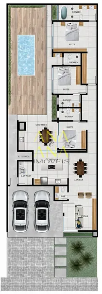 Casa, 3 quartos, 194 m² - Foto 6