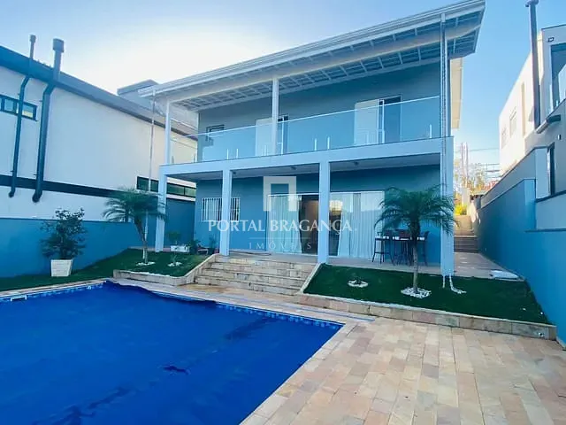 Casa com 456m² 3 quartos e 4 banheiros, à venda, no bairro Condomínio Residencial Campos do Conde em Bragança Paulista