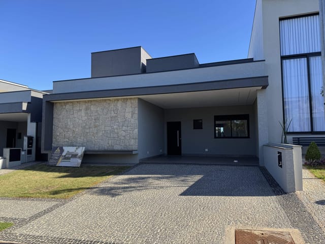 Foto do Casa - Casa térrea com 3 suítes no Condomínio Residencial Santorini | Hermes Imóveis