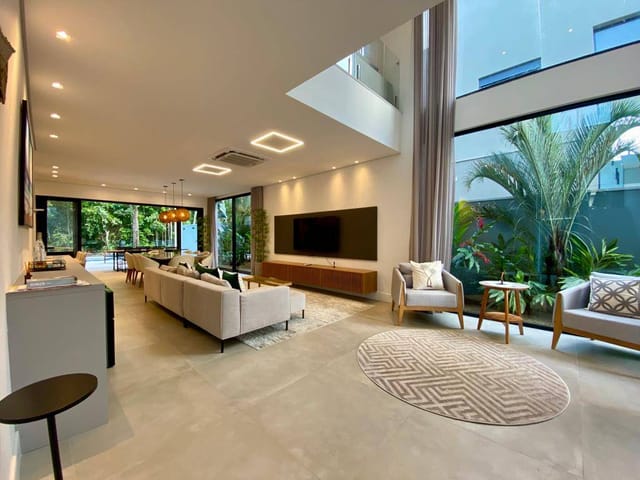 Foto do Casa - Lindíssima  Casa de Condomínio com 5 Quartos e 6 banheiros à Venda, 330 m²  - Riviera de São Lourenço- Bertioga, SP | Hermes Imóveis