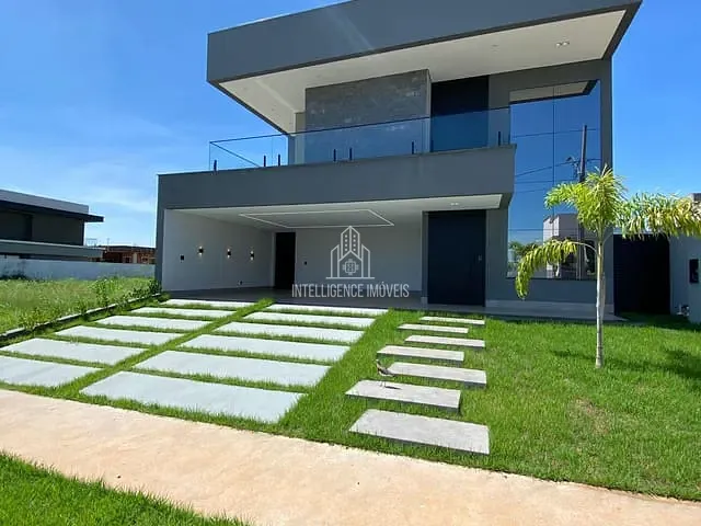 Casa com 383m² 3 quartos e 5 banheiros, à venda, no bairro Condomínio Residencial Florais da Mata em Várzea Grande