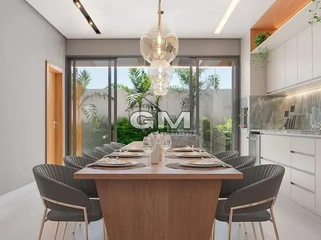Casa com 252m² 3 quartos e 2 banheiros, à venda, no bairro Reserva San Gabriel em Ribeirão Preto