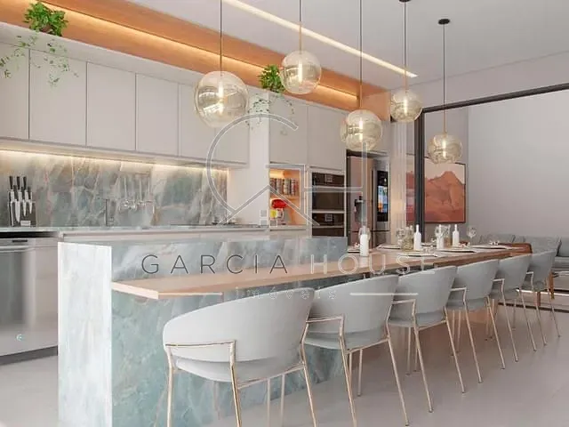 Casa com 252m² 3 quartos e 2 banheiros, à venda, no bairro Reserva San Gabriel em Ribeirão Preto