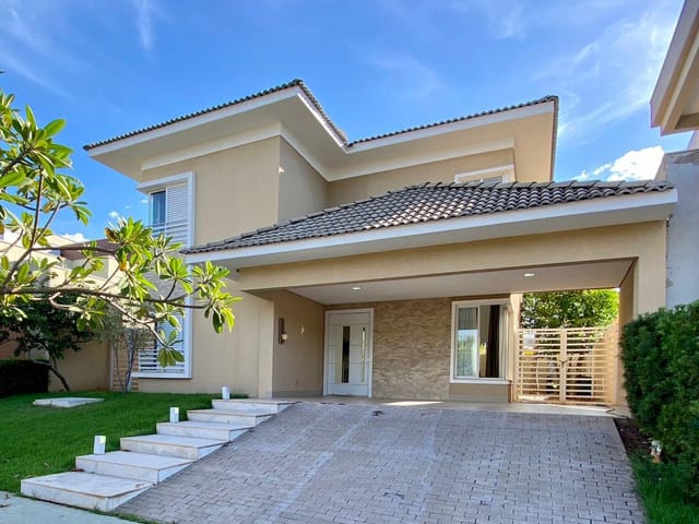 Foto do Casa - ##Casa à venda no Condominio Florais Dos Lagos, com 3 suítes sendo 1 suíte master com closet e sacada e 1 quarto reversível, Cuiabá-MT. | Intelligence Imóveis