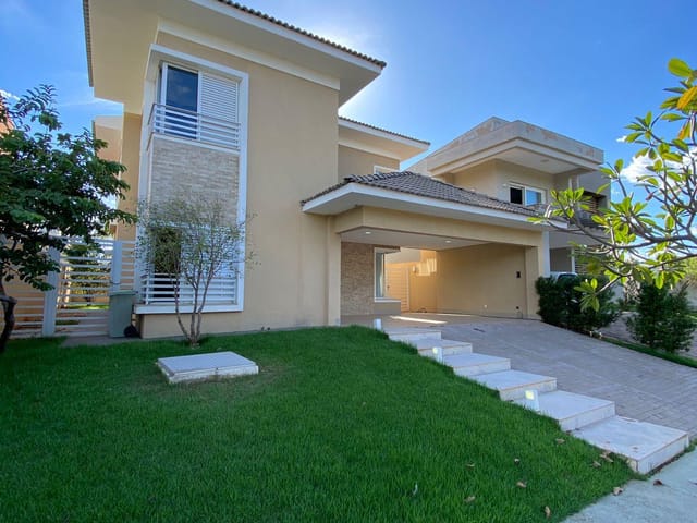 Foto do Casa - ##Casa à venda no Condominio Florais Dos Lagos, com 3 suítes sendo 1 suíte master com closet e sacada e 1 quarto reversível, Cuiabá-MT. | Intelligence Imóveis