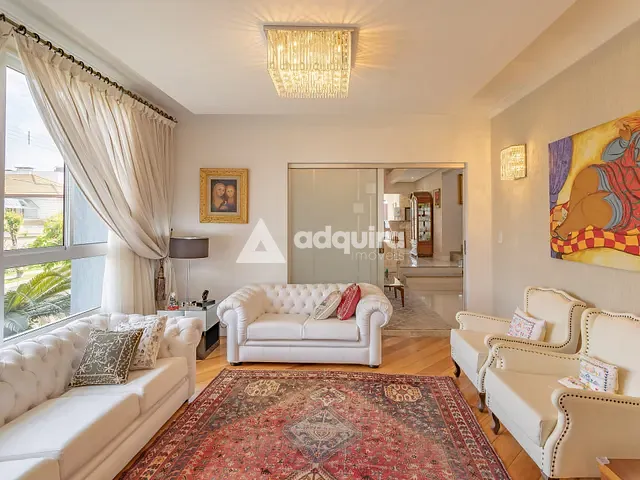 Casa com 850m² 4 quartos e 6 banheiros, à venda ou para alugar, no bairro Orfãs em Ponta Grossa