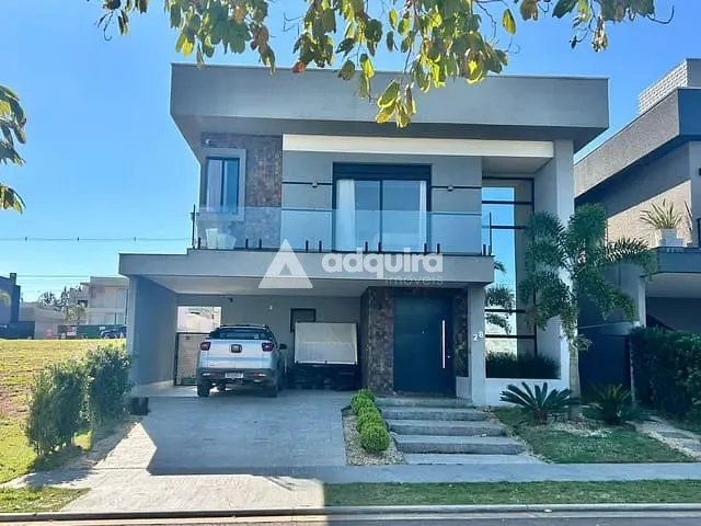 Casa com 324m² 3 quartos e 4 banheiros, à venda, no bairro Jardim Carvalho em Ponta Grossa