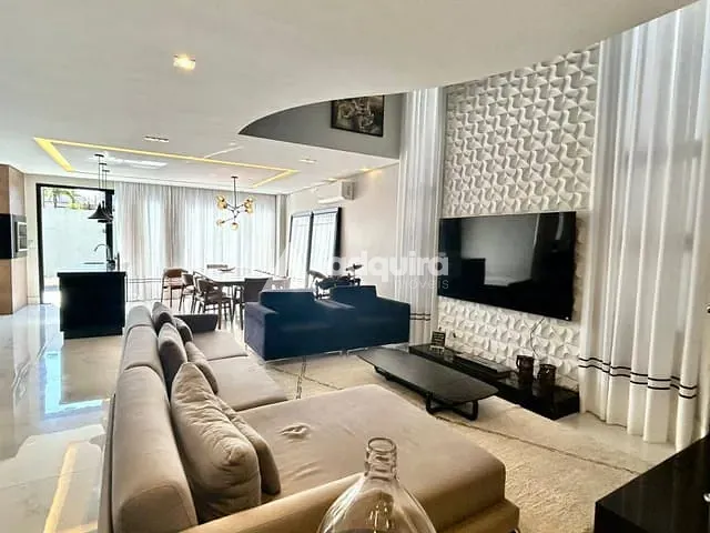 Casa com 324m² 3 quartos e 4 banheiros, à venda, no bairro Jardim Carvalho em Ponta Grossa