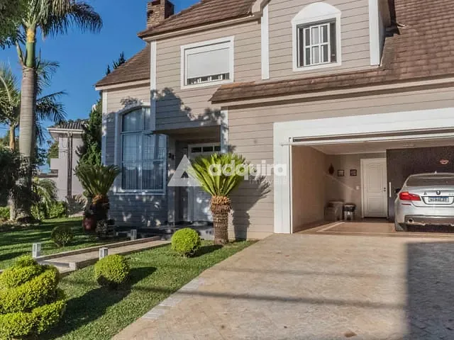 Casa com 680m² 3 quartos e 5 banheiros, à venda, no bairro Orfãs em Ponta Grossa