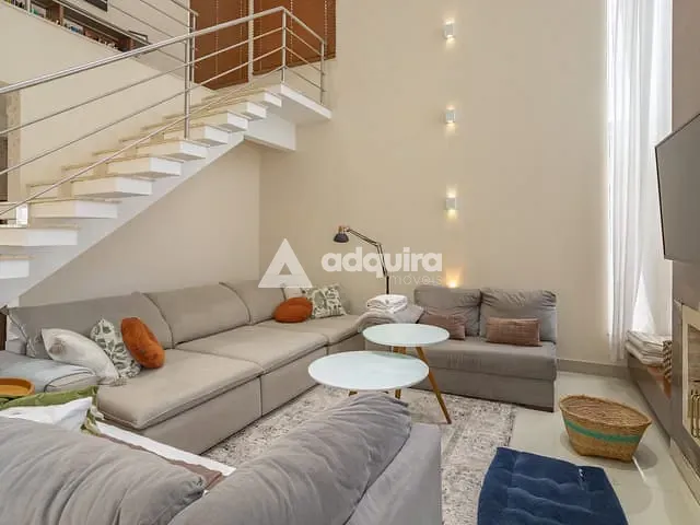Casa com 300m² 4 quartos e 6 banheiros, à venda, no bairro Oficinas em Ponta Grossa