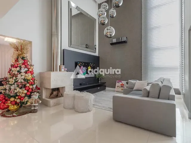Casa com 655m² 4 quartos e 6 banheiros, à venda, no bairro Estrela em Ponta Grossa
