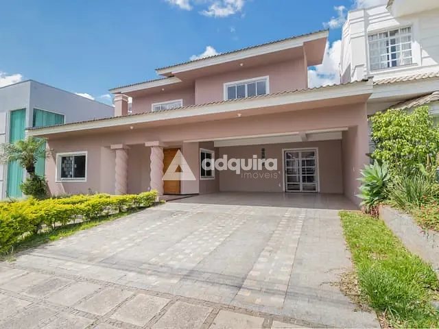 Casa 4 quartos e 5 banheiros, à venda, no bairro Orfãs em Ponta Grossa