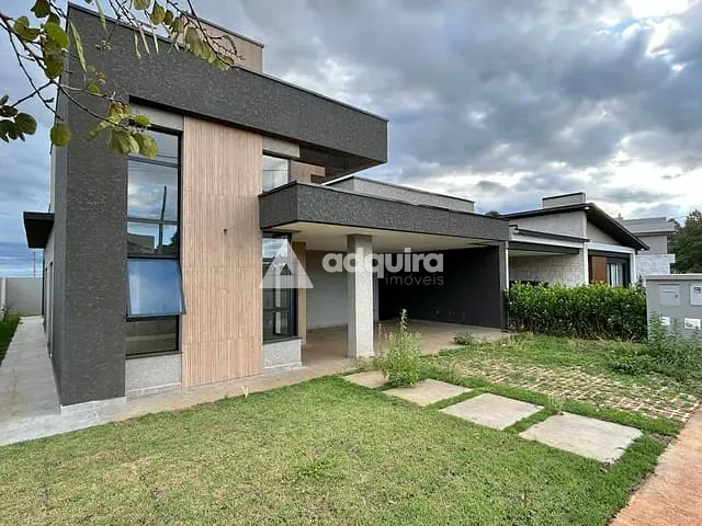 Casa com 309m² 3 quartos e 3 banheiros, à venda, no bairro Jardim Carvalho em Ponta Grossa