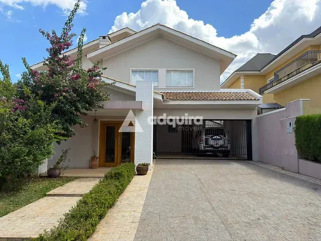 Casa com 465m² 4 quartos e 5 banheiros, à venda ou para alugar, no bairro Oficinas em Ponta Grossa