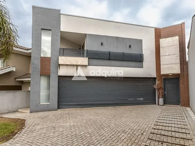Casa com 300m² 3 quartos e 4 banheiros, à venda, no bairro Neves em Ponta Grossa