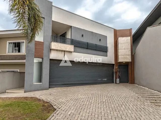 Casa com 300m² 3 quartos e 4 banheiros, à venda, no bairro Neves em Ponta Grossa