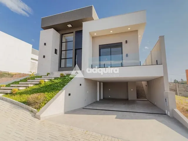 Casa com 255m² 3 quartos e 4 banheiros, à venda, no bairro Orfãs em Ponta Grossa