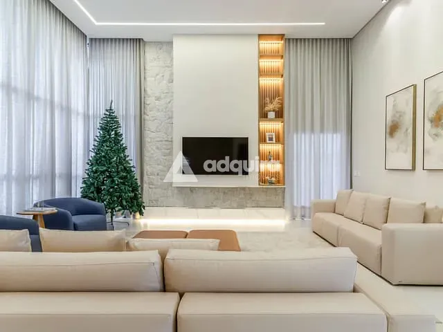 Casa com 432m² 3 quartos e 4 banheiros, à venda, no bairro Estrela em Ponta Grossa