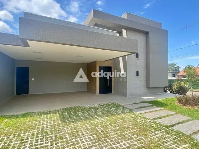 Casa com 320m² 3 quartos e 3 banheiros, à venda, no bairro Jardim Carvalho em Ponta Grossa