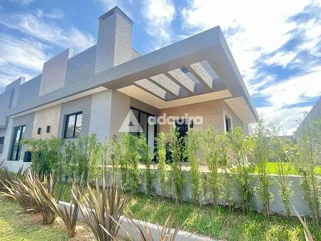 Casa com 320m² 3 quartos e 3 banheiros, à venda, no bairro Jardim Carvalho em Ponta Grossa