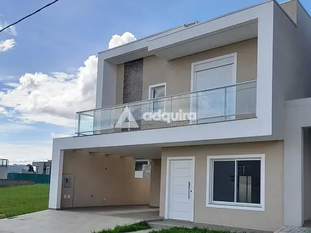 Casa com 200m² 3 quartos e 4 banheiros, à venda, no bairro Cará-cará em Ponta Grossa