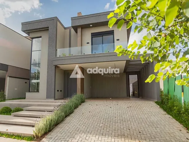 Casa 3 quartos e 3 banheiros, à venda, no bairro Jardim Carvalho em Ponta Grossa
