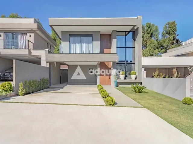 Casa com 300m² 3 quartos e 4 banheiros, à venda, no bairro Neves em Ponta Grossa