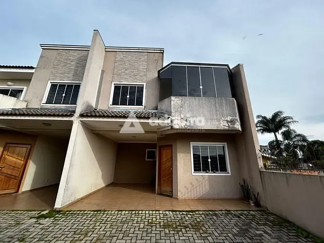 Casa com 130m² 3 quartos e 3 banheiros, à venda, no bairro Ronda em Ponta Grossa