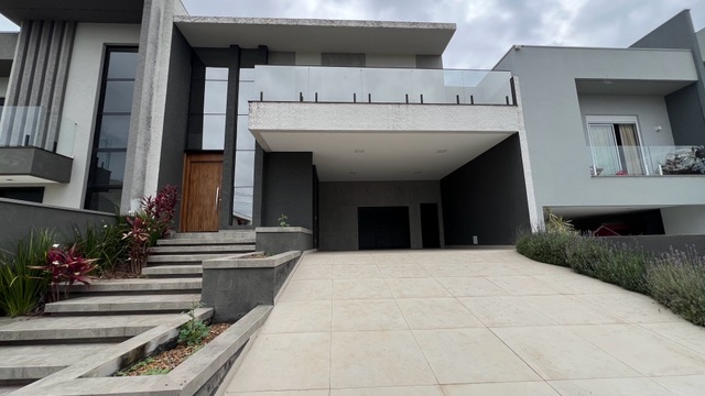 Foto do Casa - Sobrado alto padrão, Condomínio Villa Toscana, mobiliado, para venda, Colônia Dona Luíza, Ponta Grossa, PR | Adquira Imóveis