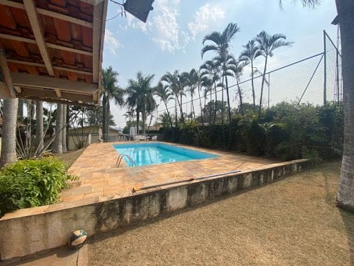 Foto do Casa - Chácara show de bola  com piscina, salão de festa, campo de futebol, localizada no Gran Park Residencial em Piracicaba. | PiraHost Soluções de Negócios Ltda